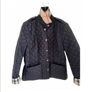 Women's Quilted Black Jacket